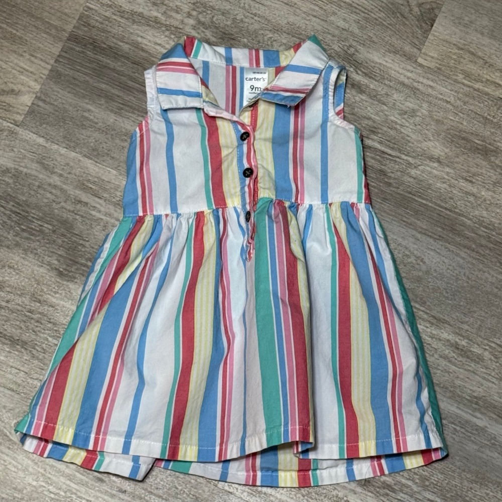 Carter's 9‎ months striped baby dress